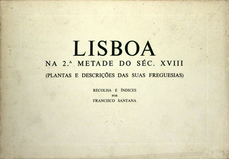 LISBOA NA 2.Âª METADE DO SÃ‰C. XVIII.