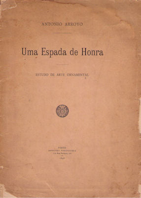 A ESPADA DE HONRA DO ESCULPTOR TEIXEIRA LOPES
