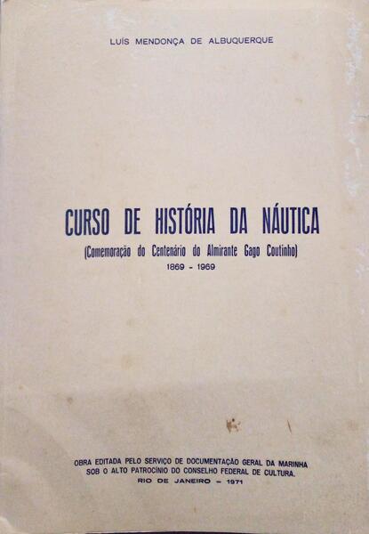 CURSO DE HISTÃ“RIA DA NÃUTICA.