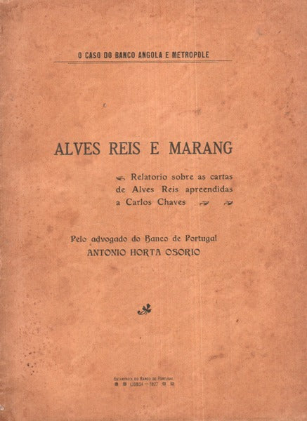 ALVES REIS E MARANG.