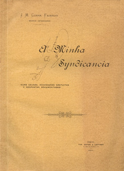 A MINHA SYNDICANCIA.