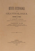 REVISTA Dâ€™ETHNOLOGIA E DE GLOTTOLOGIA.