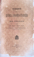SUBSIDIOS PARA A HISTORIA ECONOMICO-FINANCEIRA DA INDIA PORTUGUEZA.