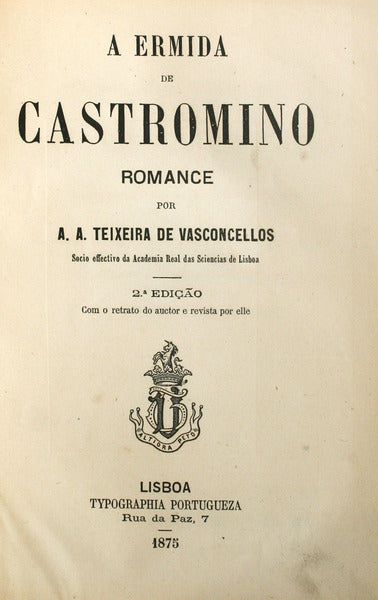 A ERMIDA DE CASTROMINO. [2.Âª EDIÃ‡ÃƒO].