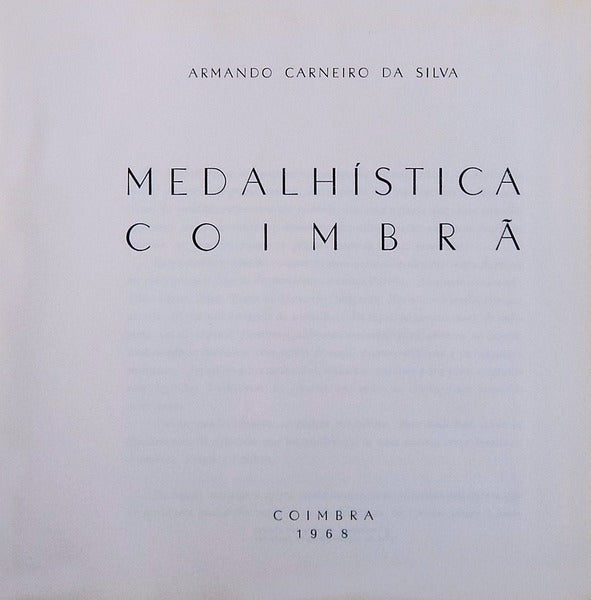 MEDALHÃSTICA COIMBRÃƒ.