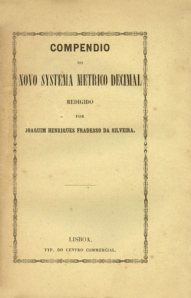 COMPENDIO DO NOVO SYSTEMA LEGAL DE MEDIDAS