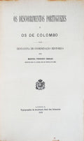 OS DESCOBRIMENTOS PORTUGUEZES E OS DE COLOMBO.