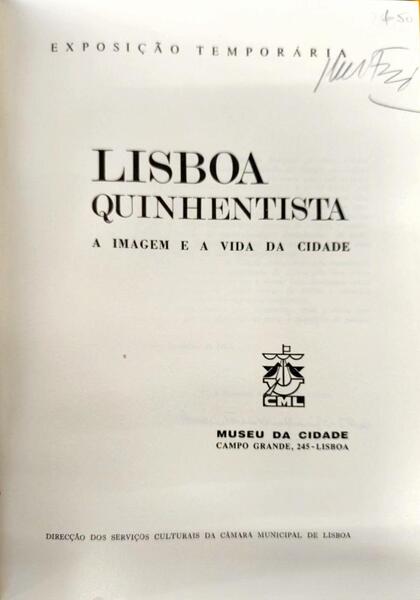 LISBOA QUINHENTISTA.