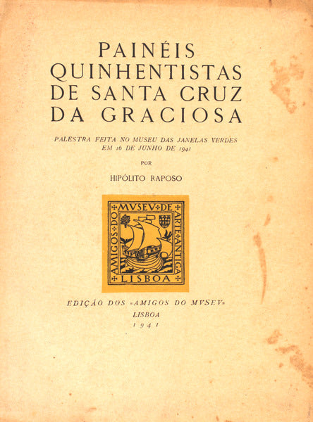 PAINÃ‰IS QUINHENTISTAS DE SANTA CRUZ DA GRACIOSA.