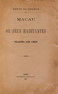 MACAU E OS SEUS HABITANTES.