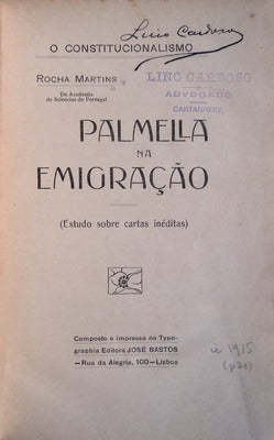PALMELLA NA EMIGRAÃ‡ÃƒO.
