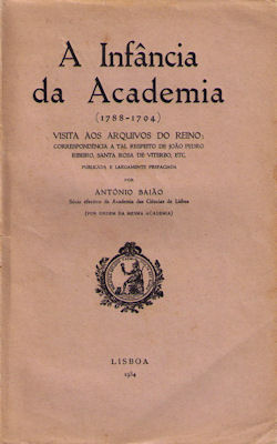A INFÃ‚NCIA DA ACADEMIA (1788-1794).