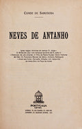 NEVES DE ANTANHO. [1.Âª EDIÃ‡ÃƒO]