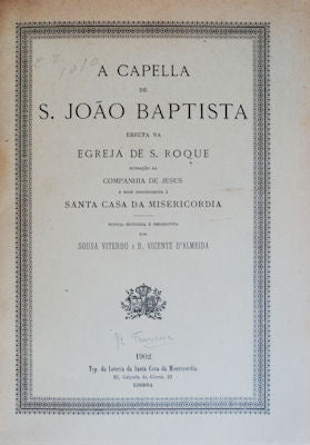 A CAPELLA DE S. JOÃƒO BAPTISTA.