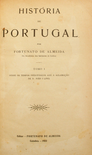 HISTÃ“RIA DE PORTUGAL. [6 VOLS.]
