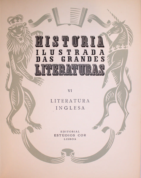 HISTÃ“RIA DA LITERATURA INGLESA.