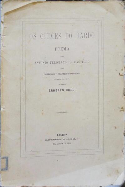 OS CIUMES DO BARDO.