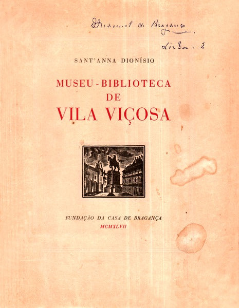 MUSEU-BIBLIOTECA DE VILA VIÃ‡OSA.