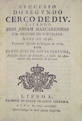 SVCESSO DO SEGVNDO CERCO DE DIV.