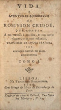 VIDA, E AVENTURAS ADMIRAVEIS DE ROBINSON CRUSOÃ‰,