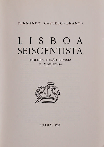 LISBOA SEISCENTISTA.