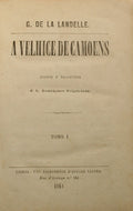 A VELHICE DE CAMOENS.