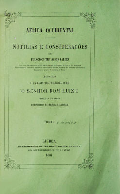 AFRICA OCCIDENTAL. NOTICIAS E CONSIDERAÃ‡Ã•ES.
