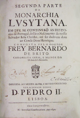 SEGVNDA PARTE DA MONARCHIA LVSYTANA.
