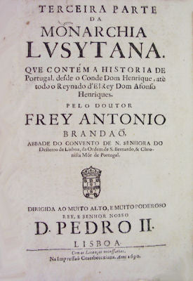 TERCEIRA PARTE DA MONARCHIA LVSYTANA.