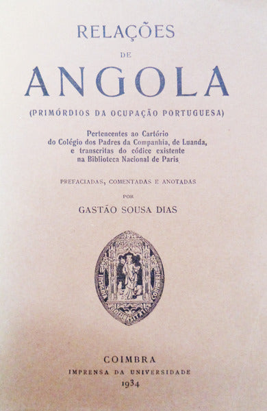 RELAÃ‡Ã•ES DE ANGOLA.