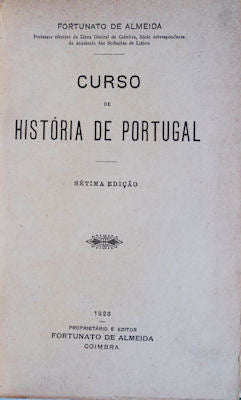CURSO DE HISTÃ“RIA DE PORTUGAL.