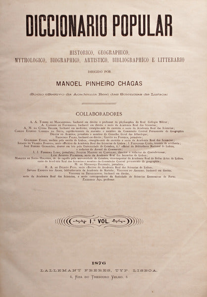 DICCIONARIO POPULAR,