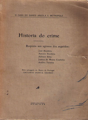 HISTORIA DO CRIME.
