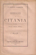 OBSERVAÃ‡Ã•ES Ã CITANIA