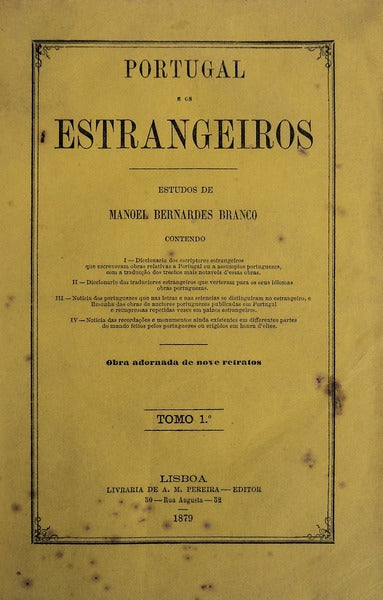 PORTUGAL E OS ESTRANGEIROS.