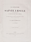 LA LÃ‰GENDE DE SAINTE URSULE [ENCADERNAÃ‡ÃƒO ARTÃSTICA]