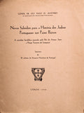NOVOS SUBSÃDIOS PARA A HISTÃ“RIA DOS JUDEUS PORTUGUESES NOS PAÃSES BAIXOS.