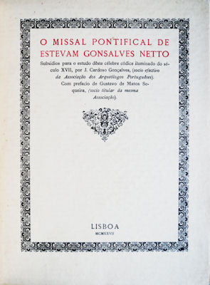 O MISSAL PONTIFICAL DE ESTEVAM GONSALVES NETTO.
