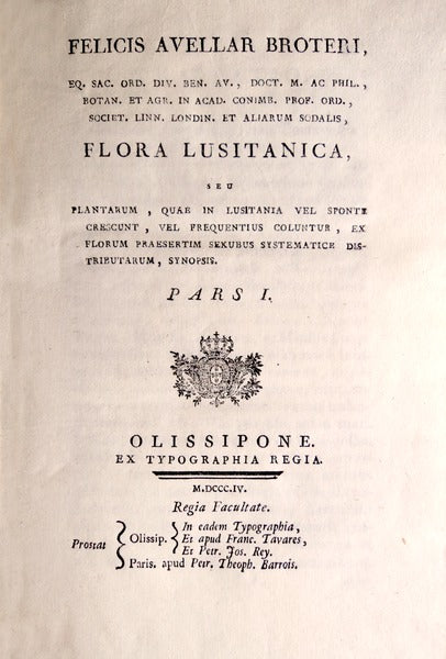 FLORA LUSITANICA,