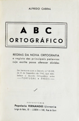 ABC ORTOGRÃFICO.