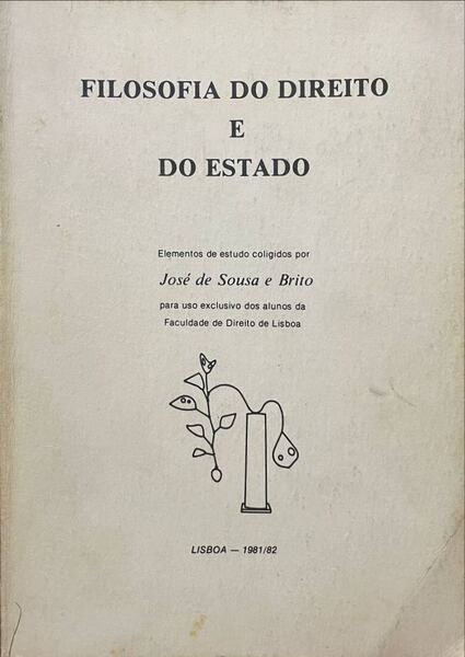 FILOSOFIA DO DIREITO E DO ESTADO.