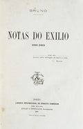NOTAS DO EXILIO. 1891-1893.