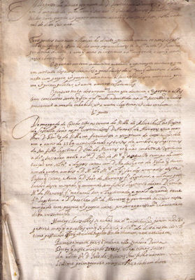 OLIVENÃ‡A. MANUSCRITO. SÃ‰C. XVIII. ALEGA-SE O DIREITO POR PARTE DE D. DOROTHEA DE MENEZES SUCEDER EM O MORGADO DE CORCHO,