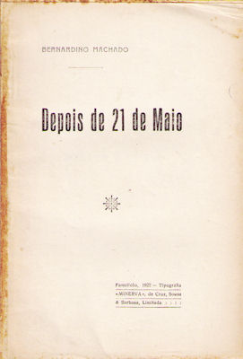 DEPOIS DE 21 DE MAIO. [1.Âª EDIÃ‡ÃƒO]