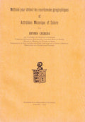 MÃ‰THODE POUR OBTENIR LES COORDONNÃ‰ES GÃ‰OGRAPHIQUES ET ASTROLABE MÃ‰CANIQUE ET SOLAIRE.