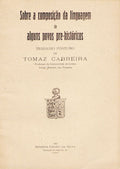 SOBRE A COMPOSIÃ‡ÃƒO DA LINGUAGEM DE ALGUNS POVOS PRÃ‰-HISTÃ“RICOS.