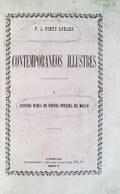 CONTEMPORANEOS ILLUSTRES. I: ANTONIO MARIA DE FONTES PEREIRA DE MELLO.