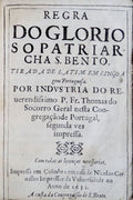 REGRA DO GLORIOSO PATRIARCHA S. BENTO.