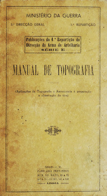 MANUAL [MILITAR] DE TOPOGRAFIA.
