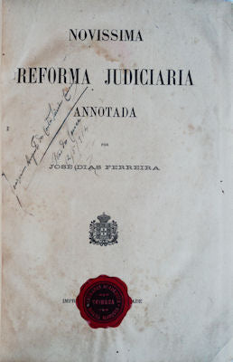 NOVISSIMA REFORMA JUDICIARIA ANNOTADA.